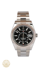 NEW Rolex Sky-Dweller 326934-0005 Oyster Bracelet 42mm Black Dial 2022 Full Set