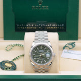 NEW Rolex Datejust-PalmGreen-Jubilee-126234-0047