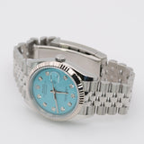 NEW Rolex Datejust-36mm-TiffanyAM-Dial-Jubilee-126234