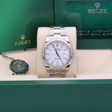 NEW Rolex Datejust-WhiteStick-Oyster-126334-003