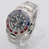 New Rolex GMT Master II 126710BLRO-0002 Pepsi 40mm Oyster Bracelet 2022+ Full Set