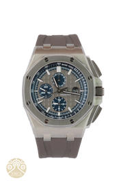 New Audemars Piguet Royal Oak Offshore 44mm Grey Titanium Watch 2022 Full Set