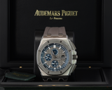 New Audemars Piguet Royal Oak Offshore 44mm Grey Titanium Watch 2022 Full Set