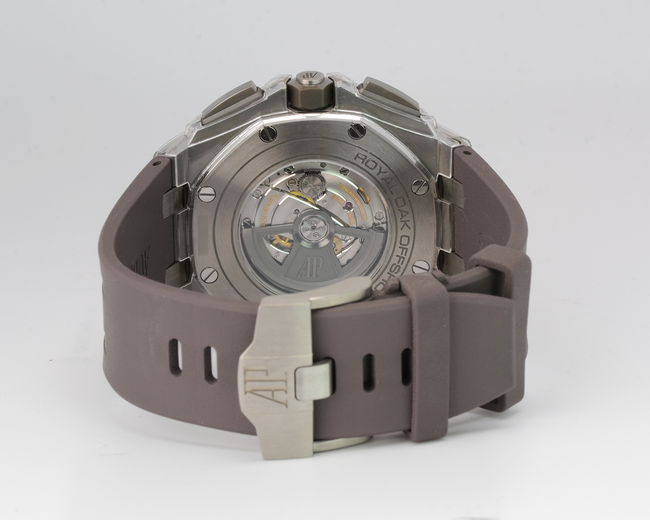 New Audemars Piguet Royal Oak Offshore 44mm Grey Titanium Watch 2022 Full Set