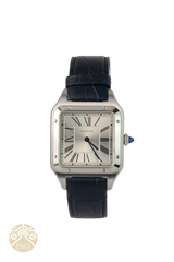 NEW-Cartier-Dumont-SilverDial-Blue-WSSA0022 2023 Full Set