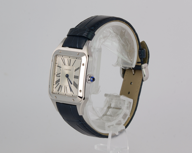 NEW-Cartier-Dumont-SilverDial-Blue-WSSA0022 2023 Full Set