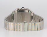 New Cartier Santos WSSA0030 White Dial Steel Bracelet 2023 Full Set