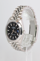 NEW Rolex Datejust 41mm 126300-0012 Black dial Jubilee 2022+ full set