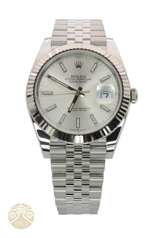 NEW Rolex Datejust 126334-0004 41mm Siver Dial 2022+ Full Set