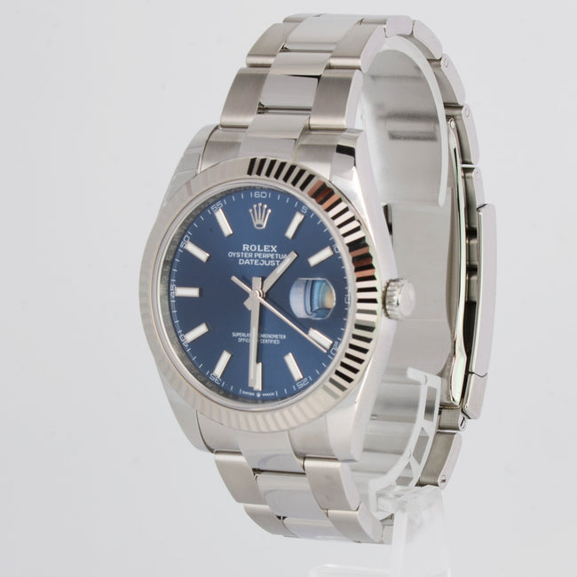 NEW Rolex Datejust-BlueStick-126334-0001