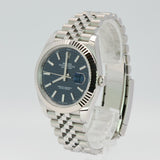 Rolex Datejust 126334-0032 Jubilee 41mm Blue Motif Dial 2022+ Full Set