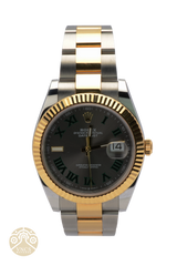 NEW Rolex Datejust 41 126333-0019 Wimbledon dial Oyster Two tone 2022+ full set