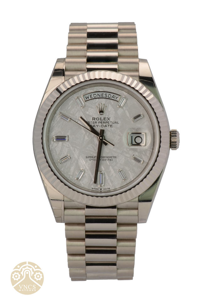 NEW Rolex Daydate40-Meteoritedial-228239-0055