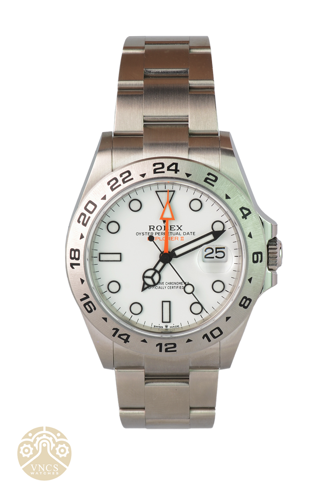NEW Rolex Explorer II 226570-0001 Polar 42mm White dial Oyster 2022+ full set