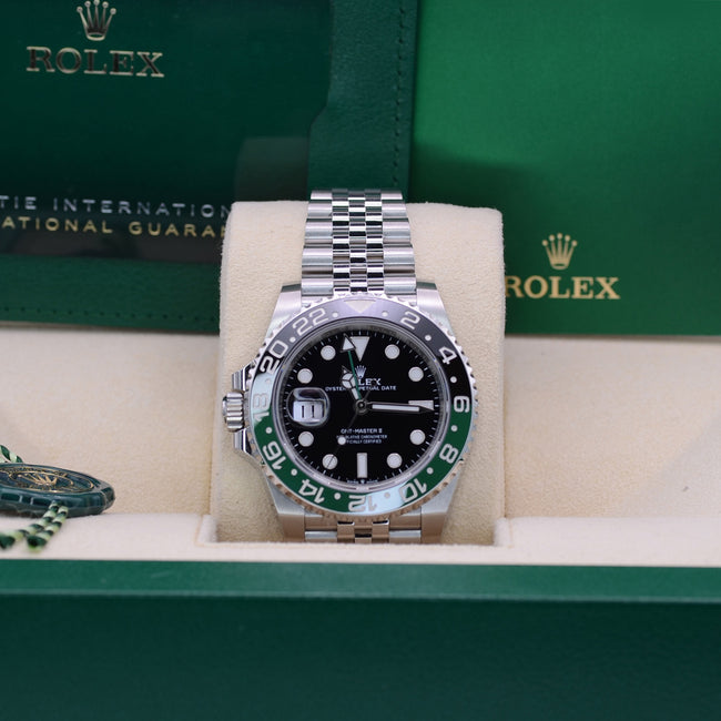 NEW Rolex GMT-Master II 126720VTNR-0002 Sprite Left Handed 2022+ Full Set