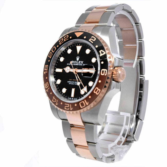 NEW Rolex GMT-Master 126711CHNR-0002 Rootbeer Rose Gold Two Tone 2022+ Full Set