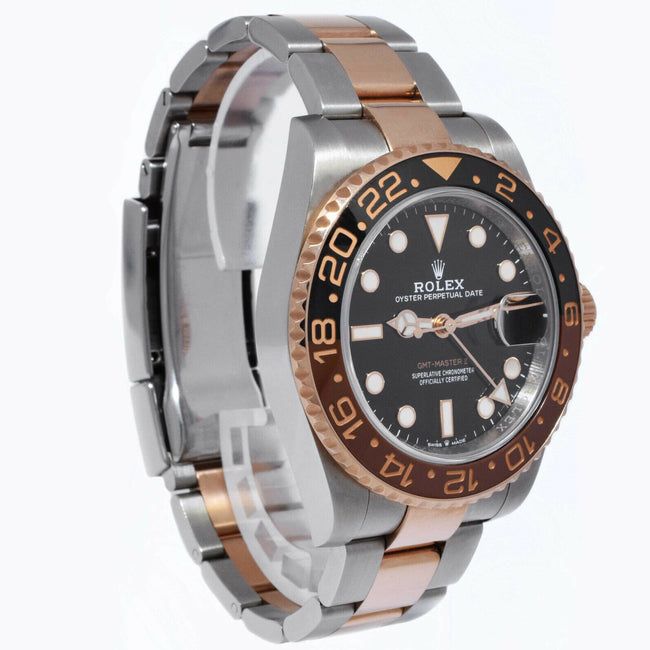 NEW Rolex GMT-Master 126711CHNR-0002 Rootbeer Rose Gold Two Tone 2022+ Full Set