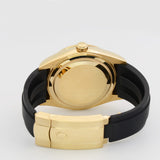 NEW Rolex Skydweller-Yellowgold-Blackdial-Oysterflex-326238-0009