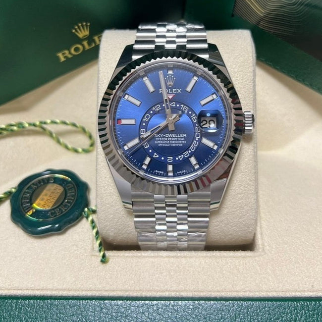 NEW Rolex Sky-Dweller 326934 Jubilee Bracelet 2022+ Full Set