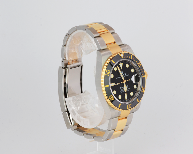 New Rolex Submariner Date 126613LN-0002 Two Tone Gold Oyster 41mm 2022+ full set