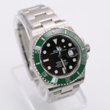 NEW Rolex Submariner 126610LV-0002 Kermit Black Dial Green Bezel 2022+ Full Set