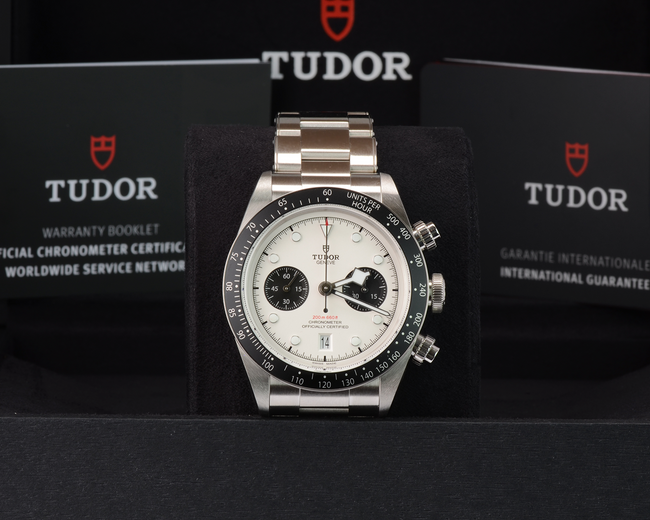 NEW-TUDOR-Black-Bay-Chrono-White-41mm-M79360N-0002 2023 Full Set