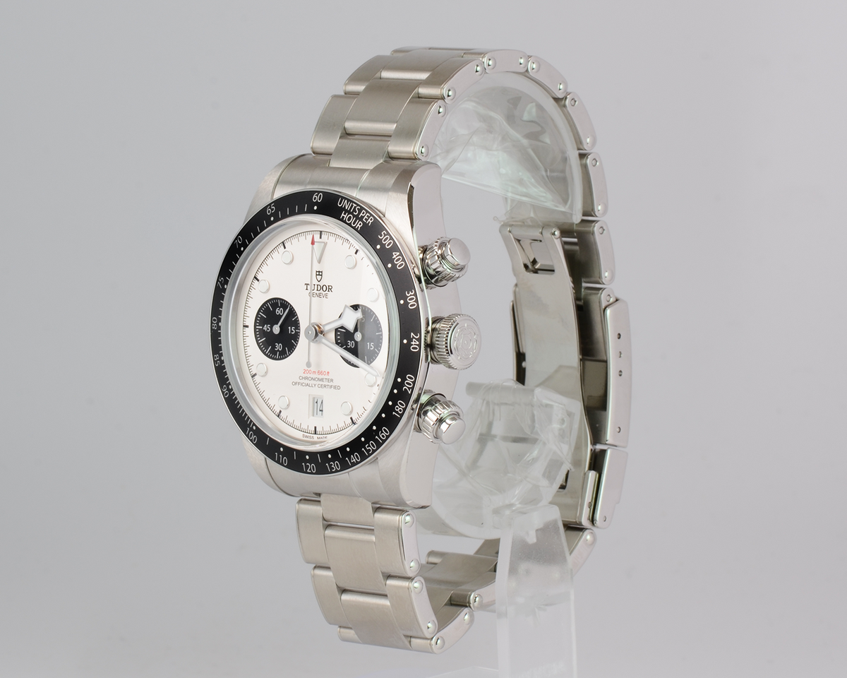 NEW TUDOR Black Bay Chrono White 41mm M79360N-0002 2023 Full Set 