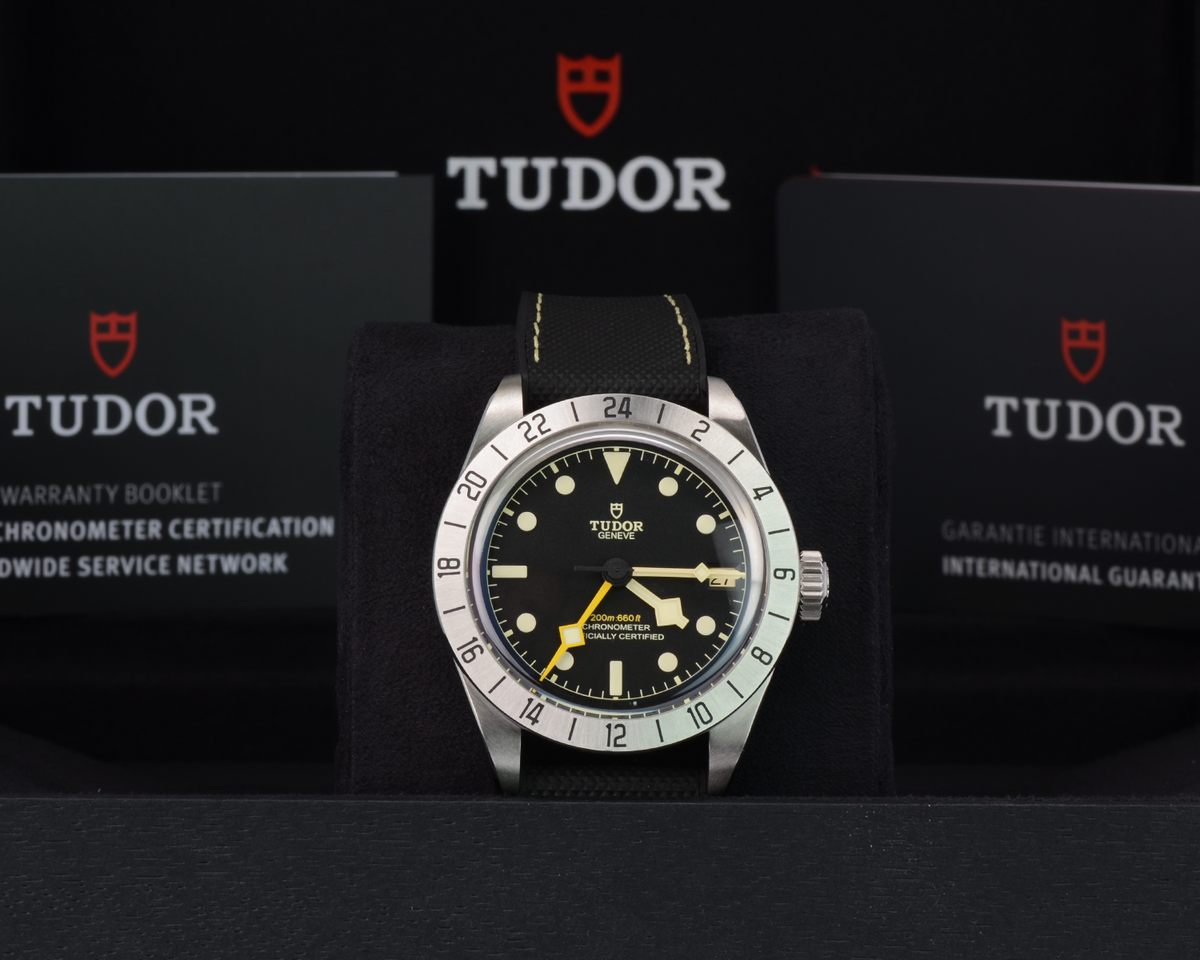 NEW TUDOR Black Bay Pro 39mm Rubber M79470-0003 2023 Full Set 