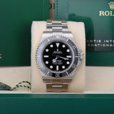 NEW Rolex Submariner 124060-0001 No Date 41mm Black Dial Oyster 2023 Full Set