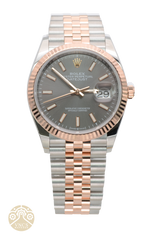 Rolex Datejust 126231-0013 36mm Rhodium Dial Two Tone 2021 Full Set