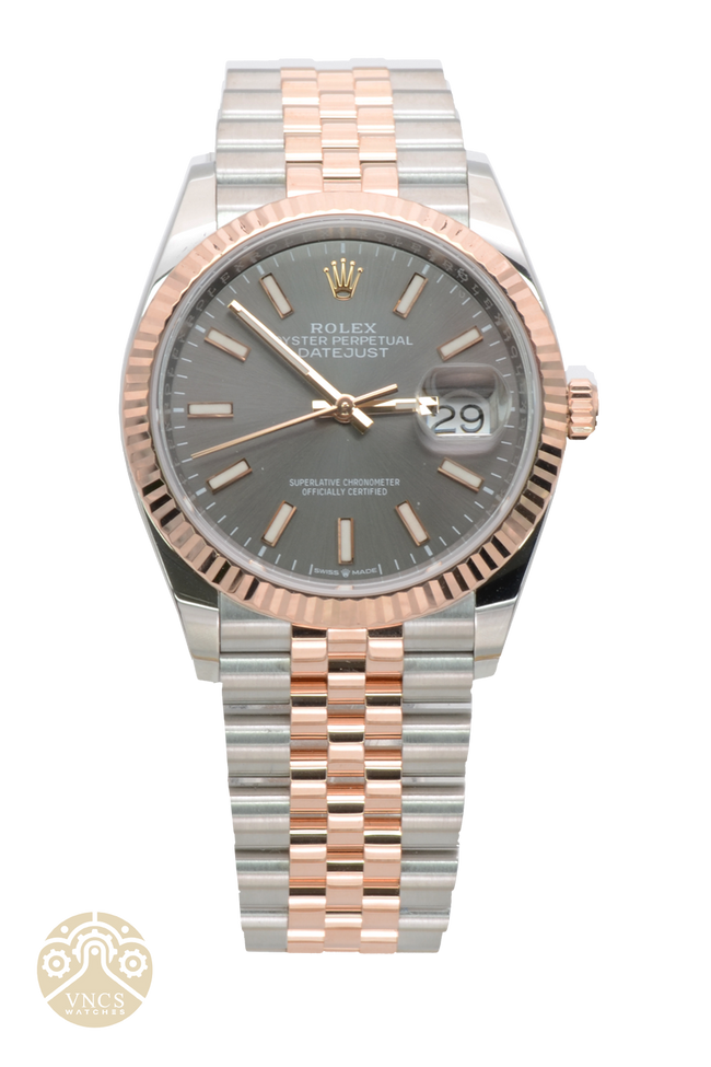 Rolex Datejust 126231-0013 36mm Rhodium Dial Two Tone 2021 Full Set