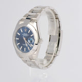 NEW Rolex Datejust-BlueStick-Smooth-Oyster-126300-0001