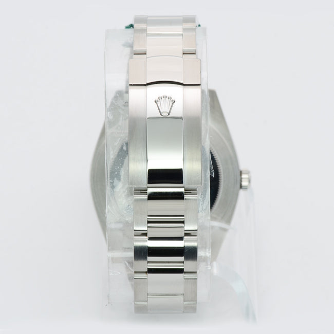 NEW Rolex Datejust-BlueStick-Smooth-Oyster-126300-0001