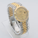 Rolex Datejust 126233-0015 Fluted Bezel 36mm Champagne Dial Two-Tone Full Set