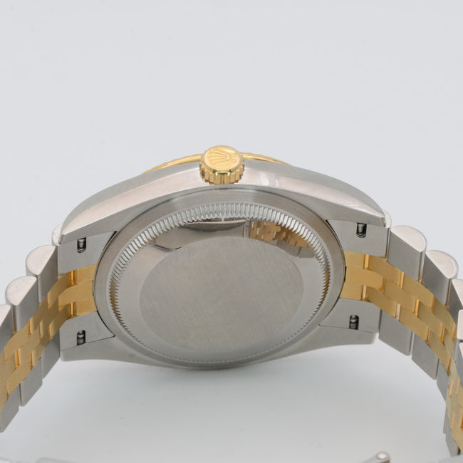Rolex Datejust 126233-0015 Fluted Bezel 36mm Champagne Dial Two-Tone Full Set