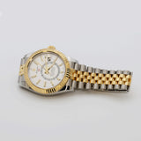 NEW Rolex Skydweller-Twotone-White-Jubilee-326933-0010