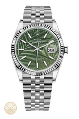 NEW Rolex Datejust-PalmGreen-Jubilee-126234-0047