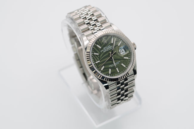 NEW Rolex Datejust-PalmGreen-Jubilee-126234-0047