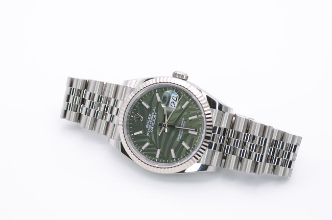 NEW Rolex Datejust-PalmGreen-Jubilee-126234-0047