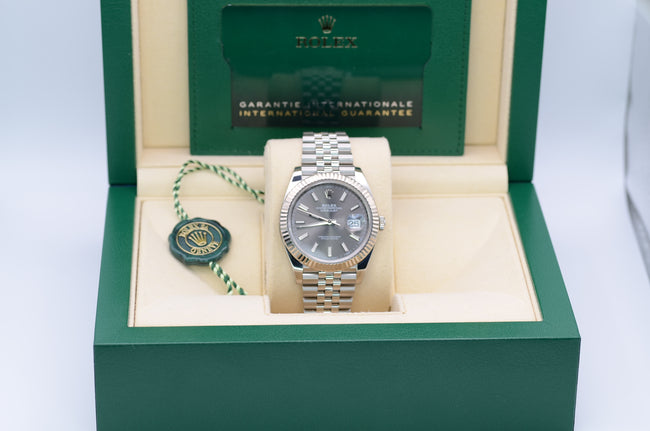NEW Rolex Datejust-Rhodium-Jubilee-126334-0013