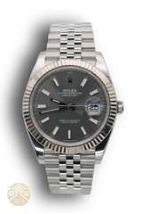 NEW Rolex Datejust-Rhodium-Jubilee-126334-0013