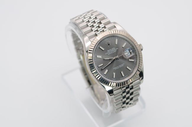NEW Rolex Datejust-Rhodium-Jubilee-126334-0013