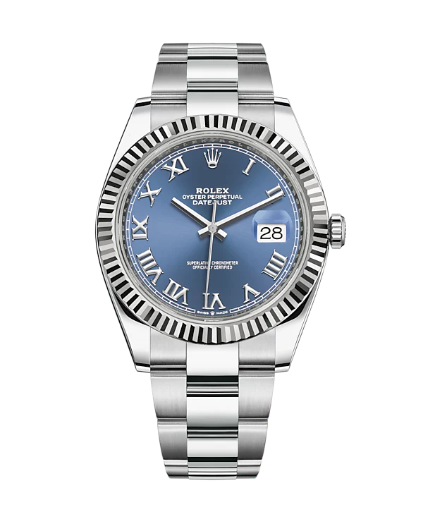 Rolex Datejust Blue Roman Oyster 126334