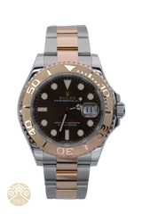 New Rolex Yacht Master 40mm Everose gold Oyster Chocolate Dial 2022+ full set