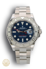 NEW Rolex YAcht-Master-Blue-Platinum-126622-0002