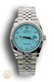 NEW Rolex Datejust-36mm-TiffanyAM-Dial-Jubilee-126234