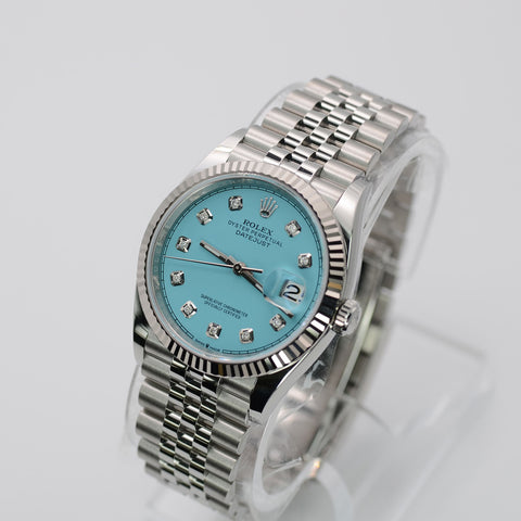 NEW Rolex Datejust-36mm-TiffanyAM-Dial-Jubilee-126234