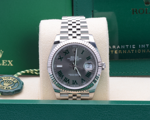 Rolex Datejust Wimbledon Slate 126334-0022