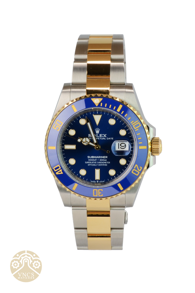 Rolex Submariner Date 41mm Two Tone Blue Dial 126613LB