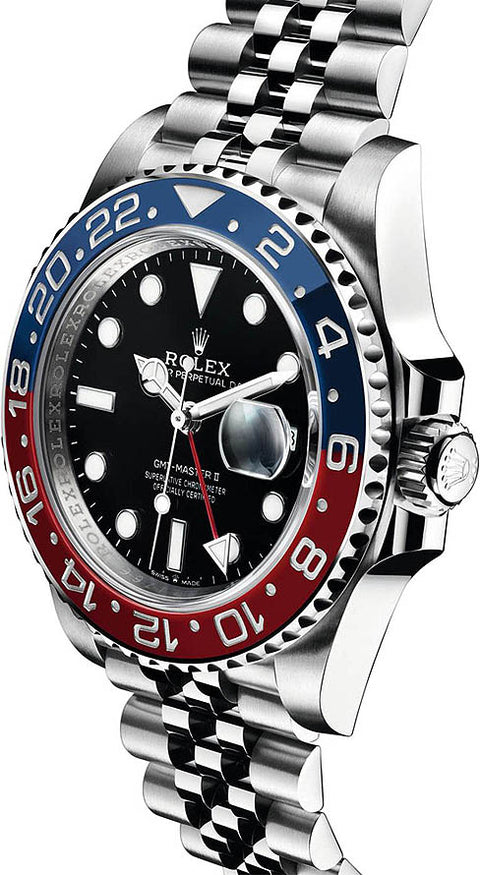 Rolex GMT-Master II Pepsi Luxury Watch 126710BLRO-0001